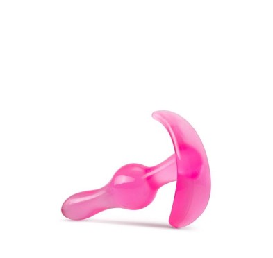 B YOURS CURVY ANAL PLUG PINK